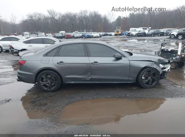 WAUA4AF45NA011101 2022 AUDI S4 Gray Вид задньої частини салону