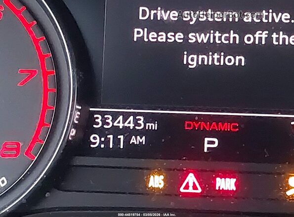 WAUA4AF45NA011101 2022 AUDI S4 Gray 
