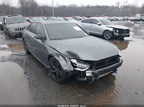 WAUA4AF45NA011101 2022 AUDI S4 Gray 
