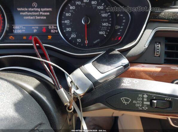 WAUABAF41MA061448 2021 AUDI OTHER Белый Вид панели приборов