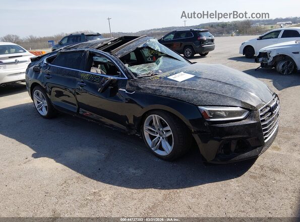 WAUANCF55KA051224 2019 AUDI OTHER Black Przód prawy