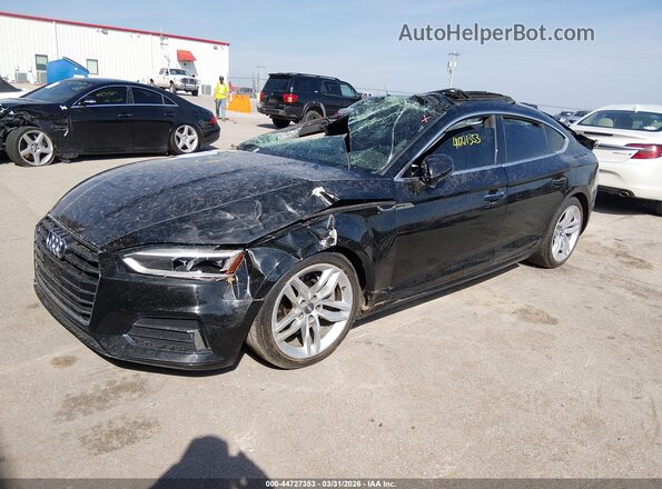 WAUANCF55KA051224 2019 AUDI OTHER Black Przód lewy