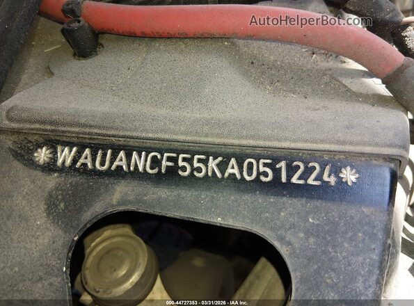 WAUANCF55KA051224 2019 AUDI OTHER Black Widok komory silnika