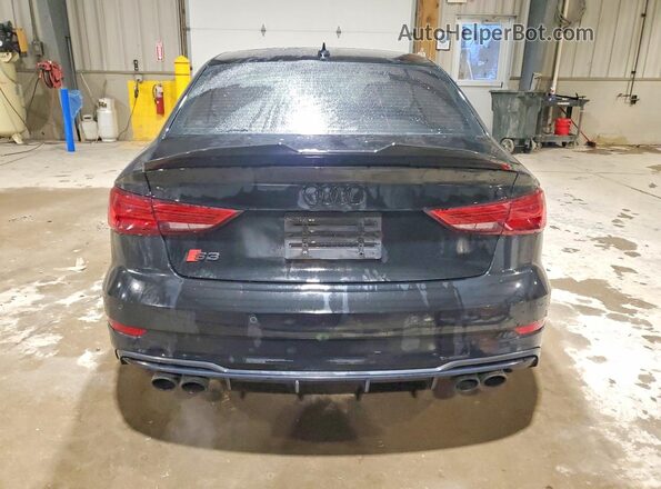 WAUB1GFF0J1078300 2018 AUDI S3 Черный Вид сзади