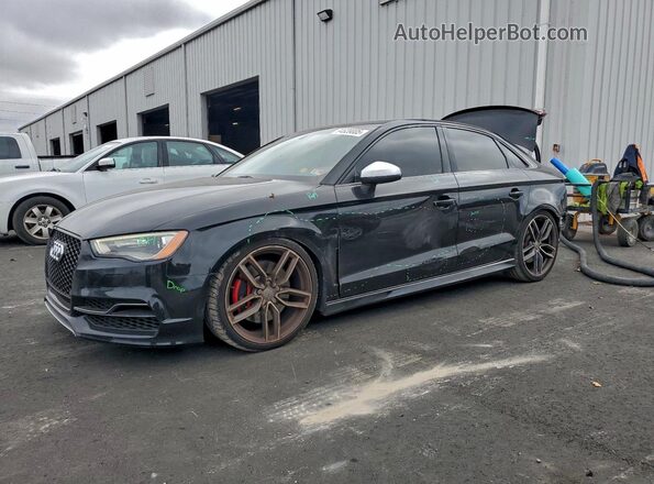WAUB1GFF2G1030287 2016 AUDI S3 Черный Передняя левая четверть