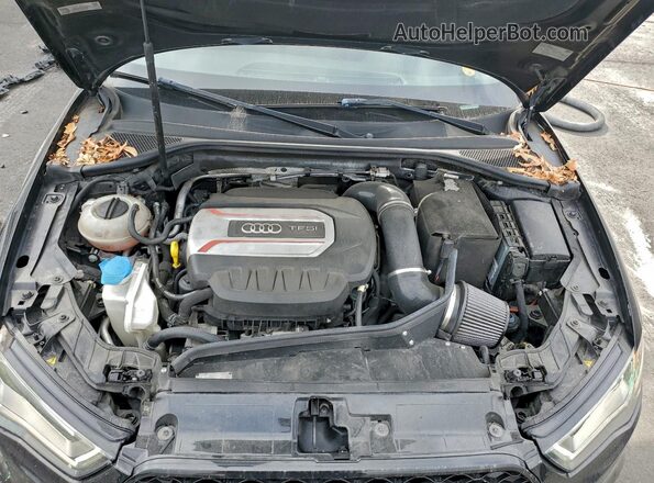 WAUB1GFF2G1030287 2016 AUDI S3 Черный Вид задней части салона