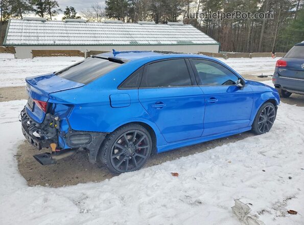 WAUB1GFF2H1079393 2017 AUDI S3 Синий Задняя правая четверть