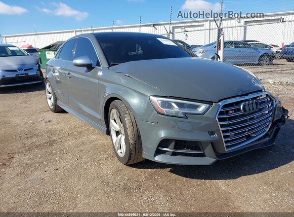 WAUB1GFF3H1034852 2017 AUDI S3 Серый Передняя правая четверть