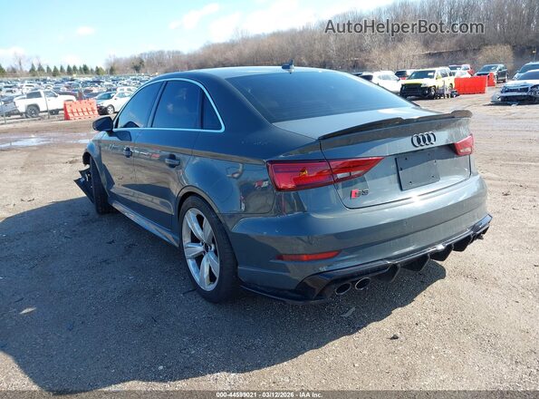 WAUB1GFF3H1034852 2017 AUDI S3 Серый Задняя левая четверть