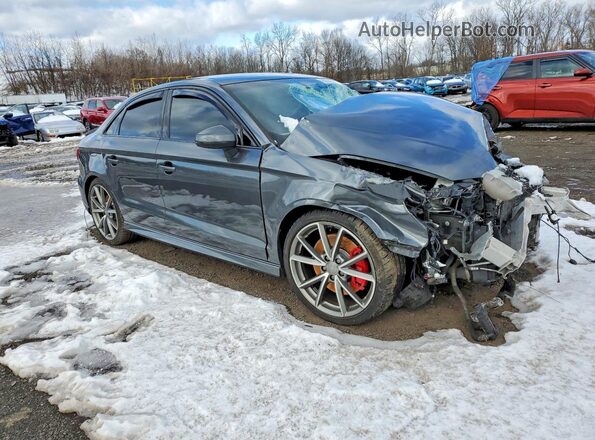 WAUB1GFF3J1013487 2018 AUDI S3 Серый Передняя правая четверть