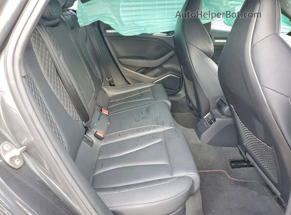 WAUB1GFF3J1013487 2018 AUDI S3 Серый Вид задних сидений