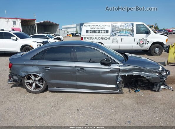 WAUB1GFF5G1014021 2016 AUDI S3 Серый Вид задней части салона