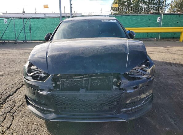 WAUB1GFF6G1070050 2016 AUDI S3 Черный Вид спереди