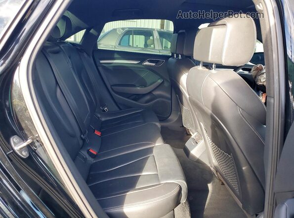 WAUB1GFF6G1070050 2016 AUDI S3 Черный Вид задних сидений
