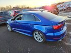 2016 Audi S3 Premium Plus Синий vin: WAUB1GFF9G1075324
