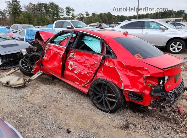 WAUB1GFFXG1025354 2016 AUDI S3 Red Tył lewy