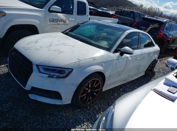 WAUB1HFF5KA084911 2019 AUDI S3 Белый Передняя левая четверть