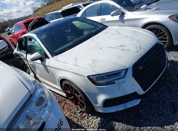 WAUB1HFF5KA084911 2019 AUDI S3 Белый Передняя правая четверть