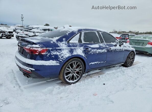 WAUB4AF41PA085123 2023 AUDI S4 Blue Trasero derecho