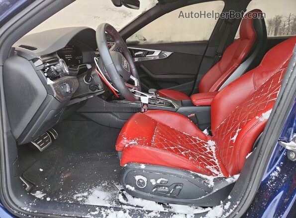 WAUB4AF41PA085123 2023 AUDI S4 Blue Vista interior delantera