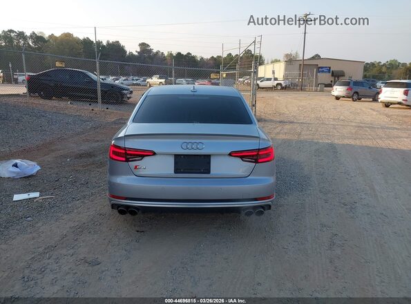 WAUB4AF43JA201218 2018 AUDI S4 Silver 