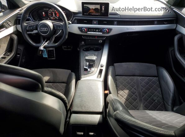 WAUB4AF44KA034904 2019 AUDI S4 Black Widok deski rozdzielczej