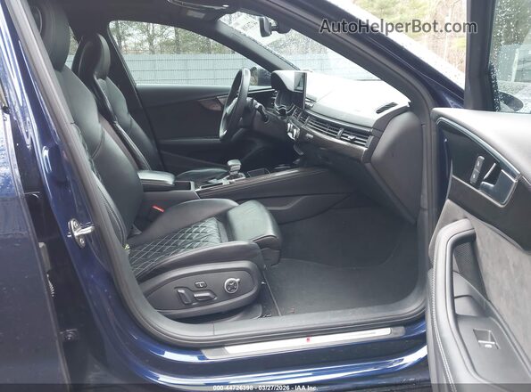 WAUB4AF44MA025204 2021 AUDI S4 Синий Вид салона спереди