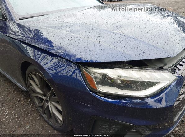 WAUB4AF44MA025204 2021 AUDI S4 Синий 