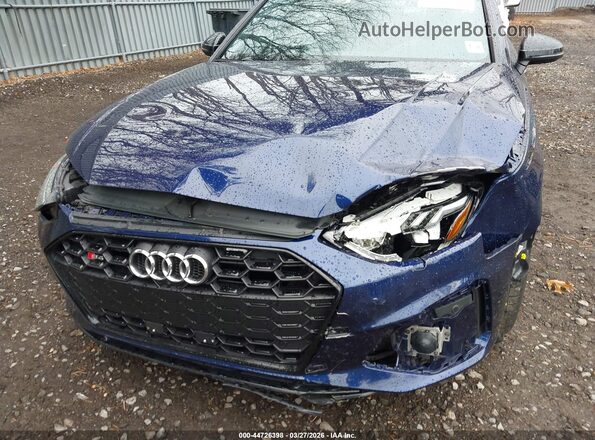 WAUB4AF44MA025204 2021 AUDI S4 Синий Вид спереди