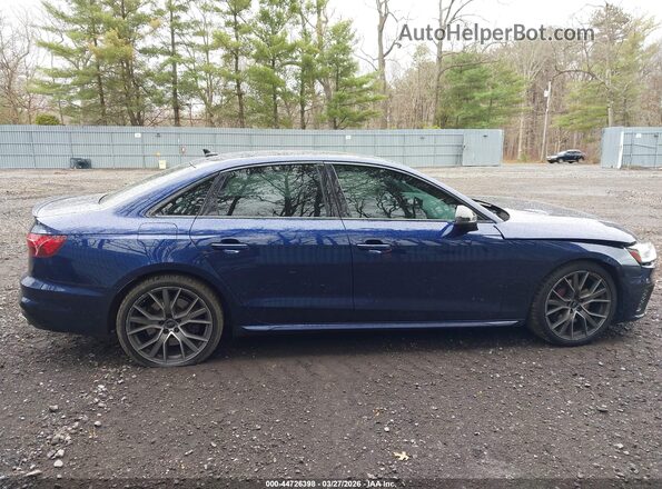 WAUB4AF44MA025204 2021 AUDI S4 Синий Вид задней части салона