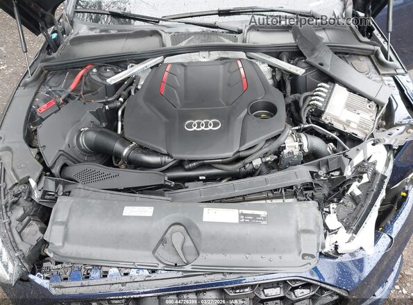 WAUB4AF44MA025204 2021 AUDI S4 Синий Вид сзади