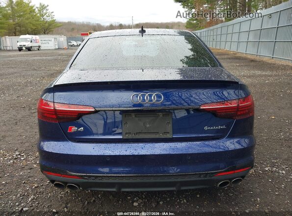 WAUB4AF44MA025204 2021 AUDI S4 Синий 