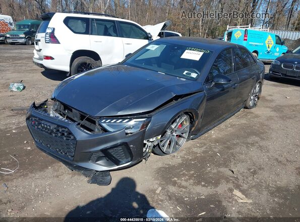WAUB4AF44NA033675 2022 AUDI S4 Серый Передняя левая четверть