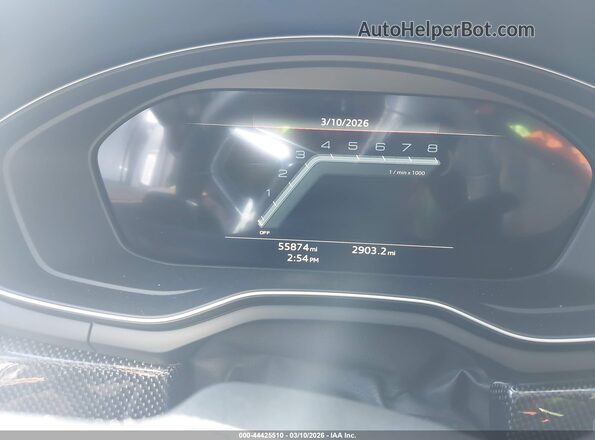 WAUB4AF44NA033675 2022 AUDI S4 Серый Вид задних сидений