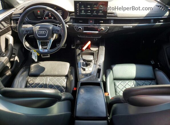 WAUB4AF44PA009119 2023 AUDI S4 White Vista del salpicadero