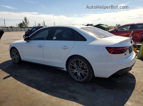 WAUB4AF44PA009119 2023 AUDI S4 White Trasero izquierdo
