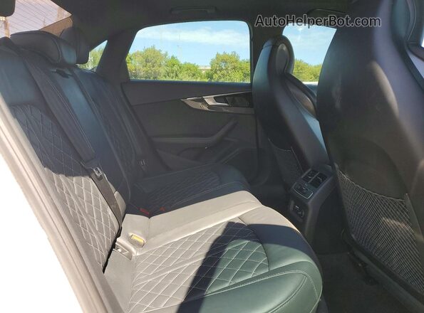 WAUB4AF44PA009119 2023 AUDI S4 White Vista de los asientos traseros