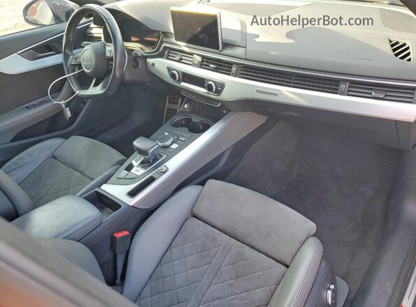 WAUB4AF45KA002401 2019 AUDI S4 White წინა პანელის ხედი