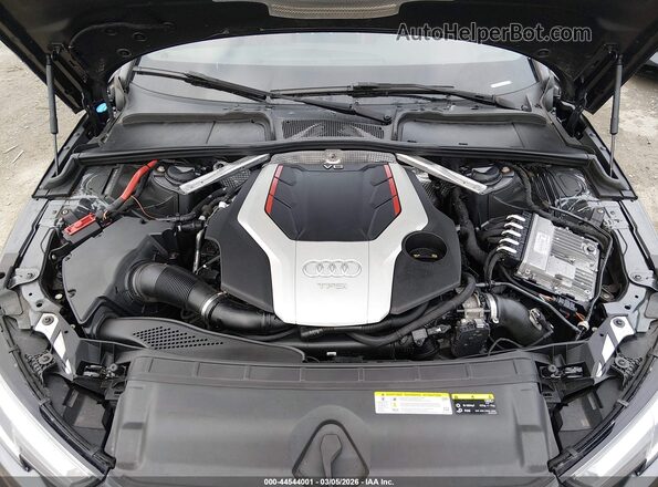 WAUB4AF46JA010697 2018 AUDI S4 Gray Widok z tyłu