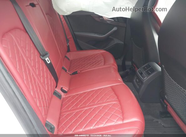 WAUB4AF46LA041502 2020 AUDI S4 White Widok naklejki z numerem VIN