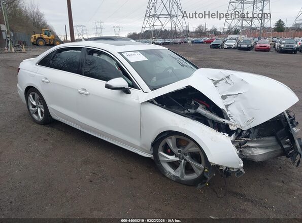 WAUB4AF46LA041502 2020 AUDI S4 White Przód prawy