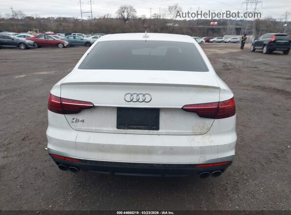 WAUB4AF46LA041502 2020 AUDI S4 White 