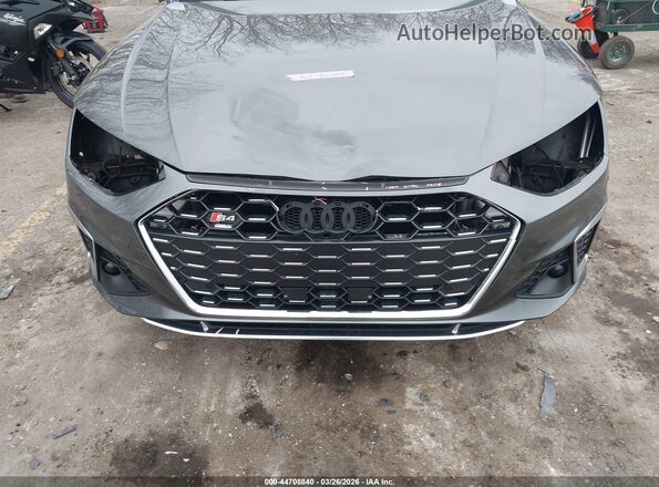 WAUB4AF47MA041946 2021 AUDI S4 Gray Widok z przodu