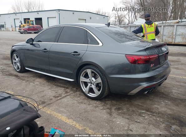 WAUB4AF47MA041946 2021 AUDI S4 Gray Tył lewy