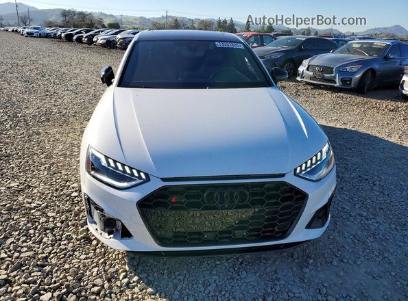 WAUB4AF47PA043121 2023 AUDI S4 White Вид спереду