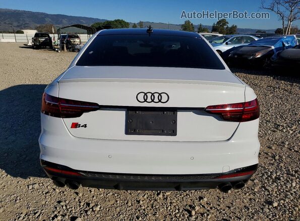 WAUB4AF47PA043121 2023 AUDI S4 White Вид ззаду