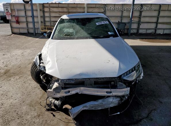 WAUB4AF49NA050245 2022 AUDI S4 White Vista frontal