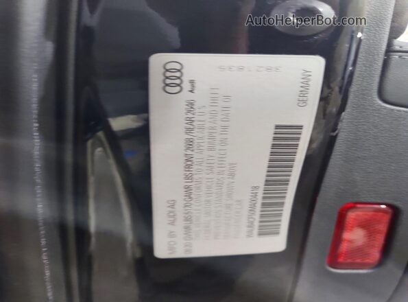 WAUB4CF50MA004418 2021 AUDI S5 Black Widok komory silnika