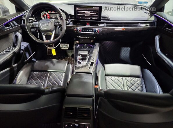 WAUB4CF50MA004418 2021 AUDI S5 Black Widok deski rozdzielczej