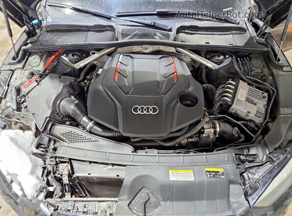 WAUB4CF50MA004418 2021 AUDI S5 Black Widok wnętrza z tyłu